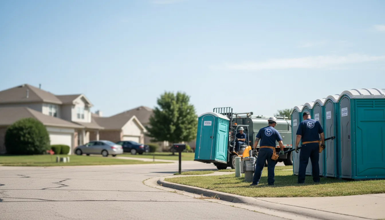 Porta Potty Rental in Harper, TX near me